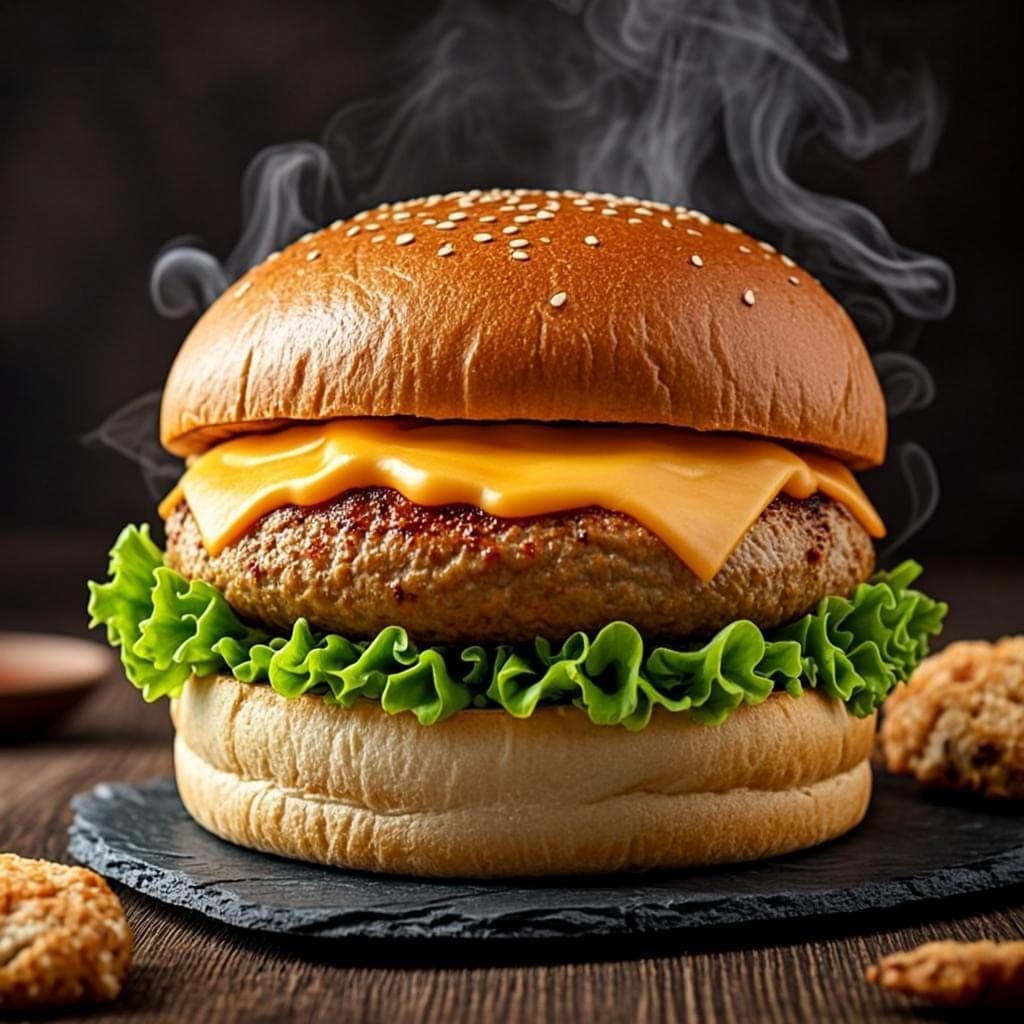 Peri Peri Chicken Burger